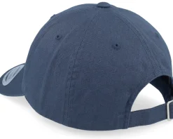 Dad Cap-Yupoong Navy Ecowash Dad Cap -