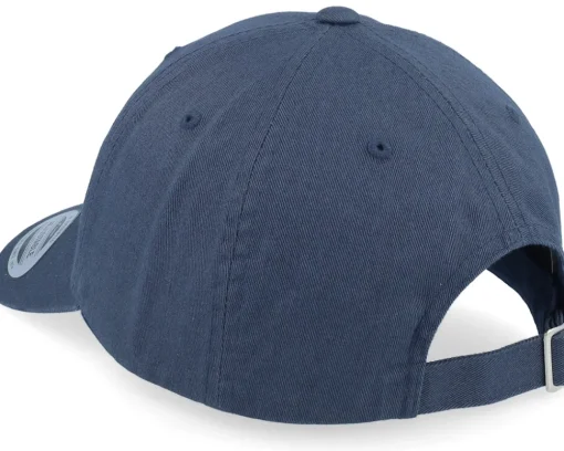 Dad Cap-Yupoong Navy Ecowash Dad Cap -