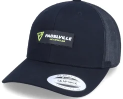 Outlet Padelville Neon Logo Patch Black Trucker -