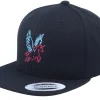 Snapback-Unicorns Neon Summer Unicorn Black Snapback -