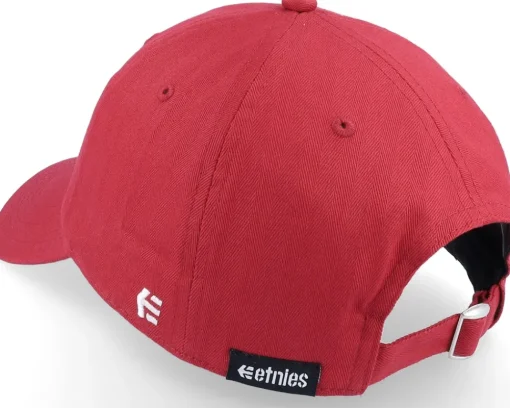 Dad Cap-Etnies New Box Red Dad Cap -