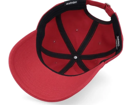 Dad Cap-Etnies New Box Red Dad Cap -