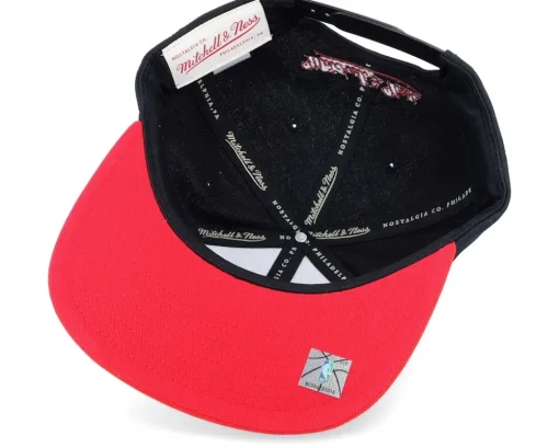 Online Mitchell & Ness New Orleans Pelicans Core Basic Black/Red Snapback -