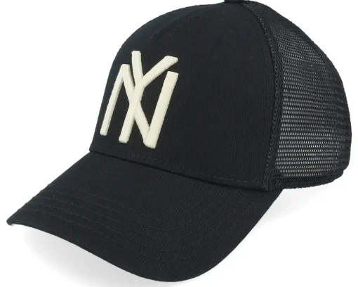 Trucker-American Needle New York Black Yankees Nl Archive Valin Black Trucker -
