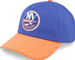 Adjustable-American Needle New York Islanders Burnett Blue/Orange Corduroy A-frame Adjustable -