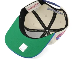 Sale Mitchell & Ness New York Islanders Speed Zone Vintage Off White/Blue Snapback -