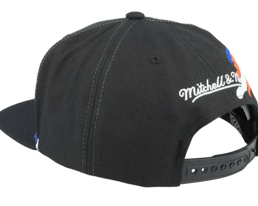 Snapback-Mitchell & Ness New York Islanders Vintage Paintbrush Snapback - Black