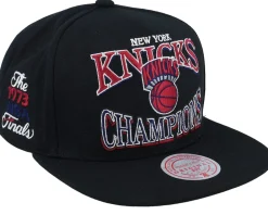 Sale Mitchell & Ness New York Knicks Champions Era Hwc Black Snapback -