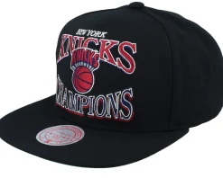 Sale Mitchell & Ness New York Knicks Champions Era Hwc Black Snapback -