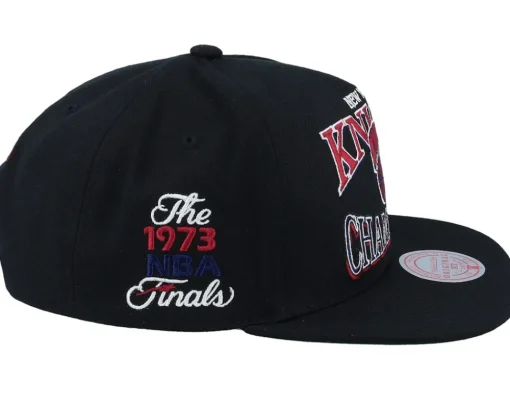Sale Mitchell & Ness New York Knicks Champions Era Hwc Black Snapback -
