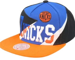 Snapback-Mitchell & Ness New York Knicks Multiply Blue Snapback - Black