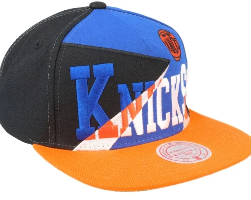 Snapback-Mitchell & Ness New York Knicks Multiply Blue Snapback - Black