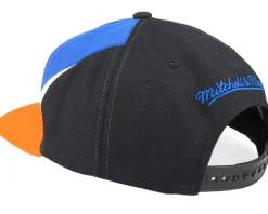 Snapback-Mitchell & Ness New York Knicks Multiply Blue Snapback - Black