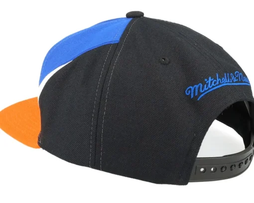 Snapback-Mitchell & Ness New York Knicks Multiply Blue Snapback - Black