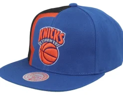 Snapback-Mitchell & Ness New York Knicks Retroline Blue Snapback -