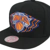 Sale Mitchell & Ness New York Knicks Team Vibes Snapback - Black