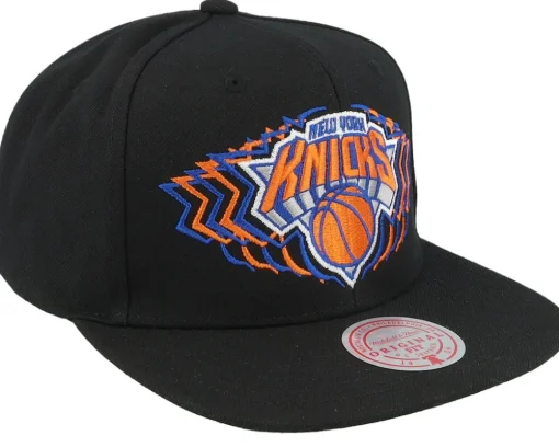 Sale Mitchell & Ness New York Knicks Team Vibes Snapback - Black
