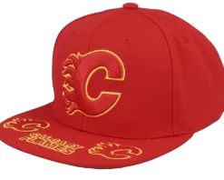 Snapback-Mitchell & Ness New York Rangers Retro Lock Up Snapback - Blue