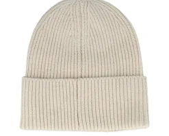 Fashion Calza Pennello New York Skyscraper Beanie Oatmeal Oversized Cuff -