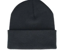 Cuff Beanies-Calza Pennello New York Skyscraper Beanie Graphite Grey Cuff -