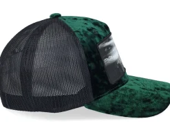Trucker-Calza Pennello New York Skyscraper Velvet /Black A-frame - Green