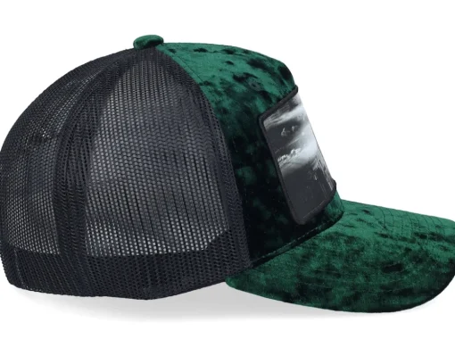 Trucker-Calza Pennello New York Skyscraper Velvet /Black A-frame - Green