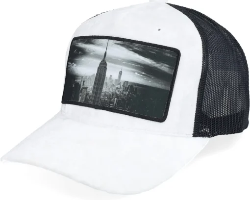 Trucker-Calza Pennello New York Skyscraper Velvet /Black A-frame - Green