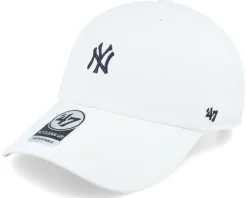 Dad Cap-47 Brand New York Yankees Base Runner Clean Up /Navy Adjustable - White