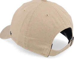 Dad Cap-47 Brand New York Yankees Base Runner Clean Up Khaki Dad Cap - Beige