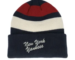 Fashion 47 Brand New York Yankees Clubhouse Jennings 47 Beanie Navy Cuff - Blue