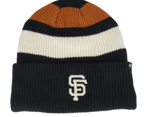 Fashion 47 Brand New York Yankees Clubhouse Jennings 47 Beanie Navy Cuff - Blue