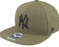 Snapback-47 Brand New York Yankees MLB Ballpark Camo Captain Sandalwood Snapback - Green