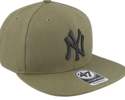 Snapback-47 Brand New York Yankees MLB Ballpark Camo Captain Sandalwood Snapback - Green