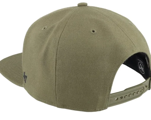 Snapback-47 Brand New York Yankees MLB Ballpark Camo Captain Sandalwood Snapback - Green