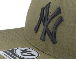 Snapback-47 Brand New York Yankees MLB Ballpark Camo Captain Sandalwood Snapback - Green