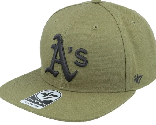 Snapback-47 Brand New York Yankees MLB Ballpark Camo Captain Sandalwood Snapback - Green