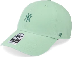 Dad Cap-47 Brand New York Yankees MLB Base Runner Clean Up Raz Dad Cap - Blue