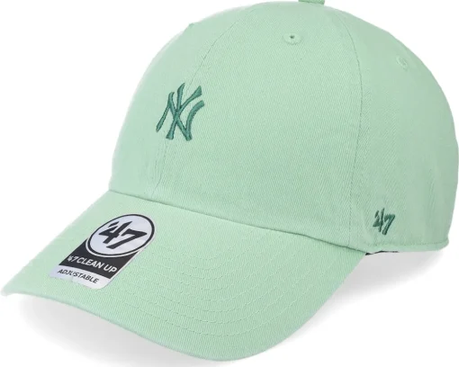 Dad Cap-47 Brand New York Yankees MLB Base Runner Clean Up Raz Dad Cap - Blue