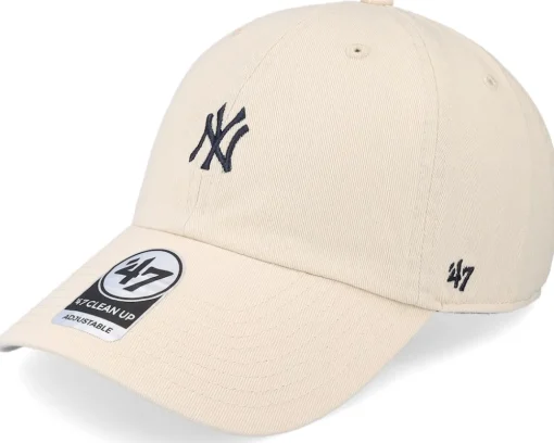 Dad Cap-47 Brand New York Yankees MLB Base Runner Clean Up Raz Dad Cap - Blue