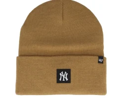 Cuff Beanies-47 Brand New York Yankees MLB Compact Alt Camel Cuff -