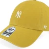 Dad Cap-47 Brand New York Yankees MLB Runner 47 Clean Up Goldenrod Dad Cap - Yellow