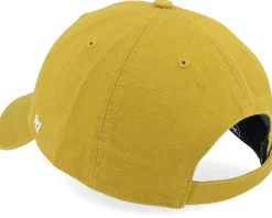 Dad Cap-47 Brand New York Yankees MLB Runner 47 Clean Up Goldenrod Dad Cap - Yellow