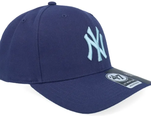 Adjustable-47 Brand New York Yankees MLB Zone 47 Mvp Dp Light Navy Adjustable - Blue