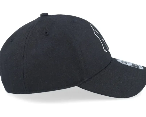 Adjustable-47 Brand New York Yankees Mvp Black/Black Adjustable -