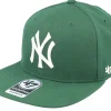 Snapback-47 Brand New York Yankees No Shot Captain Dark Green Snapback -