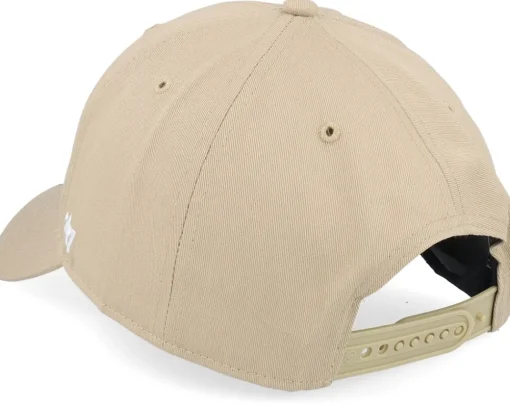 Adjustable-47 Brand New York Yankees Raised Basic Mvp Khaki/White Adjustable -