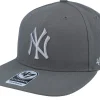 Sale 47 Brand New York Yankees Sure Shot Under Captain Charcoal Snapback -