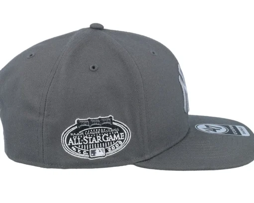 Sale 47 Brand New York Yankees Sure Shot Under Captain Charcoal Snapback -