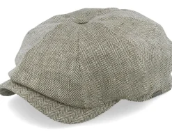 Fashion Wigéns Newsboy Classic Cap 506 Olive Flat Cap -