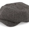 Flat Caps-Wigéns Newsboy Classic Cap Flat Cap - Brown